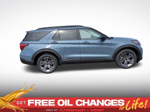 Vapor Blue 2026 Ford Explorer Active