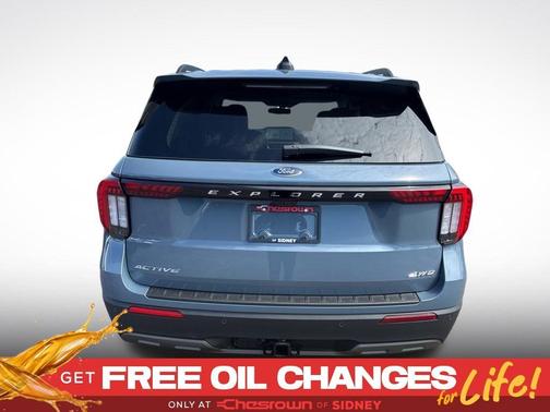 Vapor Blue 2026 Ford Explorer Active