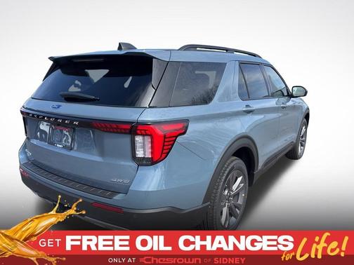 Vapor Blue 2026 Ford Explorer Active