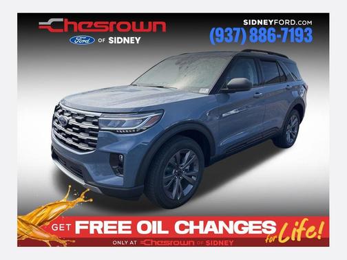 Vapor Blue 2026 Ford Explorer Active