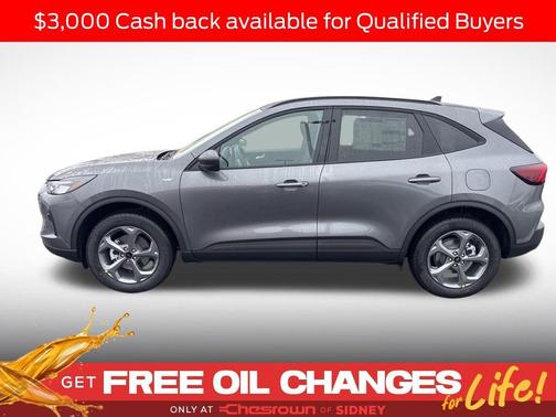 Gray Metallic 2026 Ford Escape ST-Line