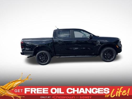Shadow Black 2026 Ford Ranger Lariat