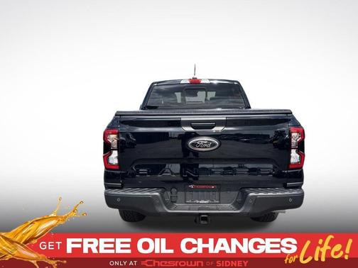 Shadow Black 2026 Ford Ranger Lariat