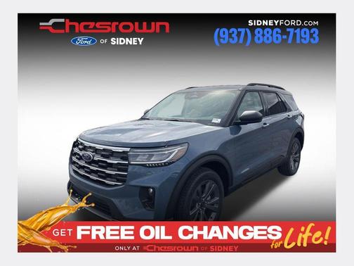 Vapor Blue 2026 Ford Explorer Active