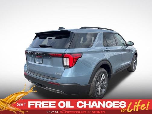 Vapor Blue 2026 Ford Explorer Active