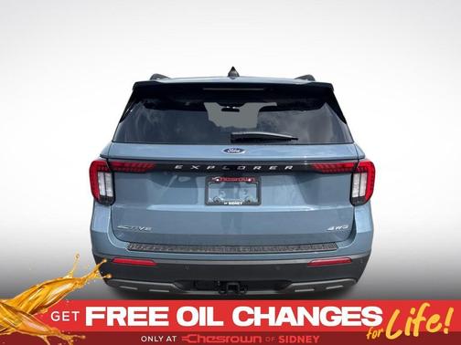 Vapor Blue 2026 Ford Explorer Active