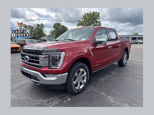 Red Metallic 2021 Ford F-150 Lariat