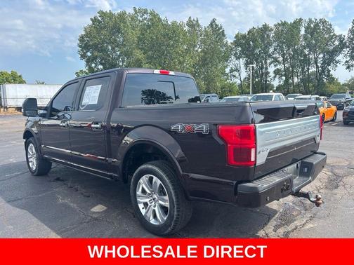 Magma Red 2019 Ford F-150 Platinum