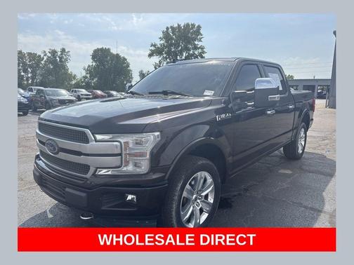 Magma Red 2019 Ford F-150 Platinum