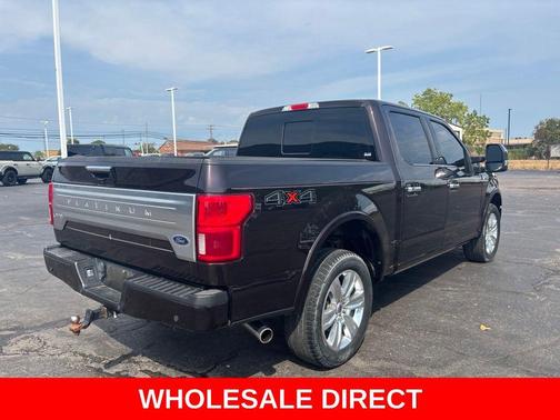 Magma Red 2019 Ford F-150 Platinum
