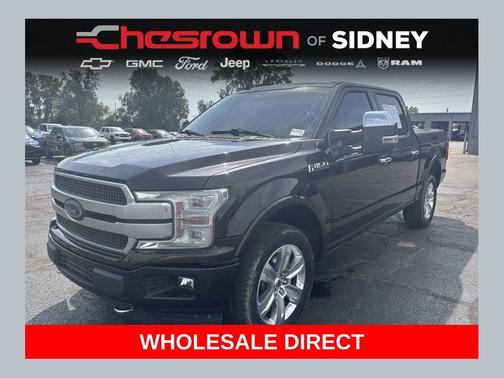 Magma Red 2019 Ford F-150 Platinum