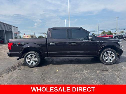 Magma Red 2019 Ford F-150 Platinum