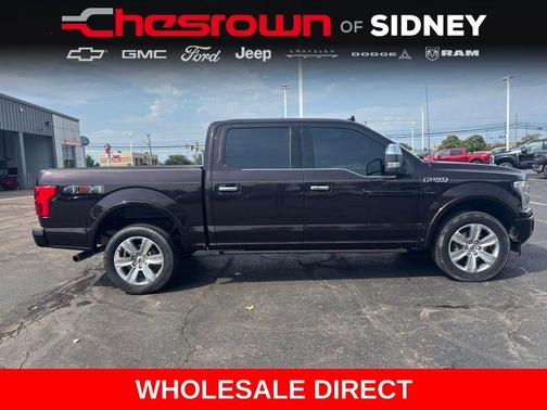 Magma Red 2019 Ford F-150 Platinum