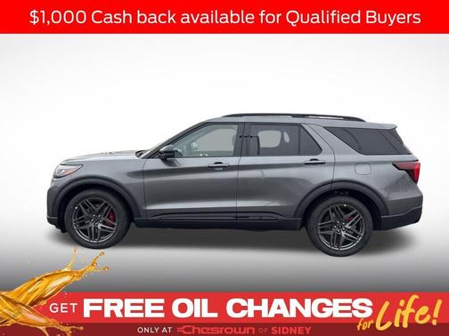 Carbonized Gray Metallic 2026 Ford Explorer ST