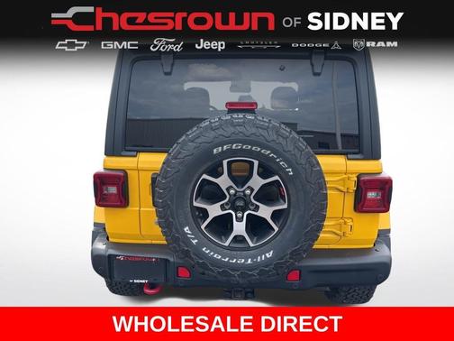 Baja Yellow Clearcoat 2020 Jeep Wrangler Rubicon