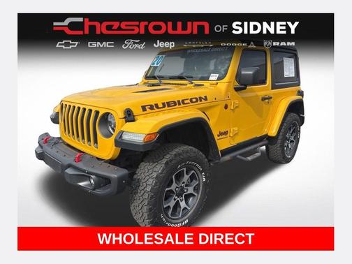 Baja Yellow Clearcoat 2020 Jeep Wrangler Rubicon