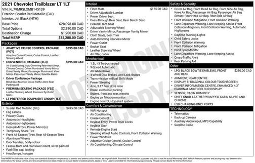 2021 Chevrolet Trailblazer LT