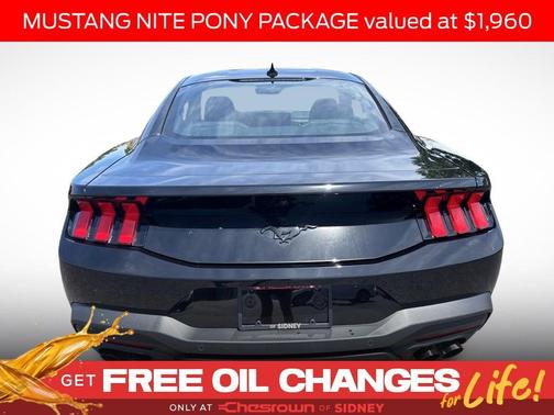 Shadow Black 2026 Ford Mustang EcoBoost Premium