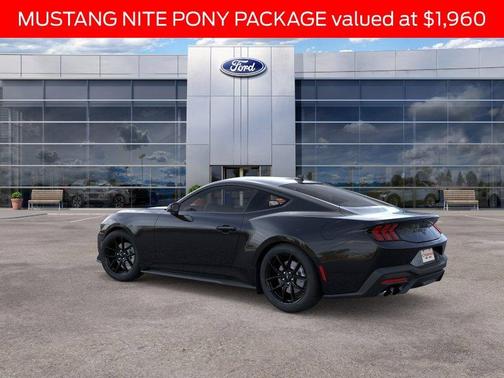 Shadow Black 2026 Ford Mustang EcoBoost Premium