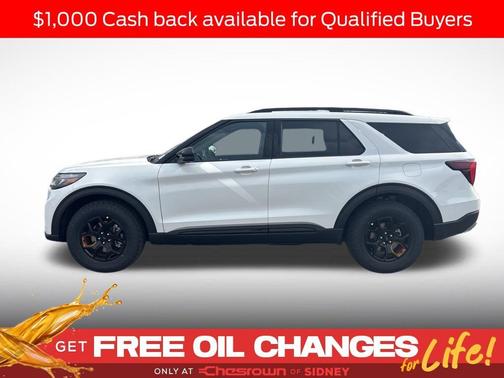 Star White 2026 Ford Explorer Tremor