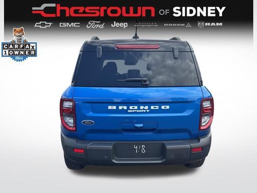 Blue Metallic 2025 Ford Bronco Sport Outer Banks
