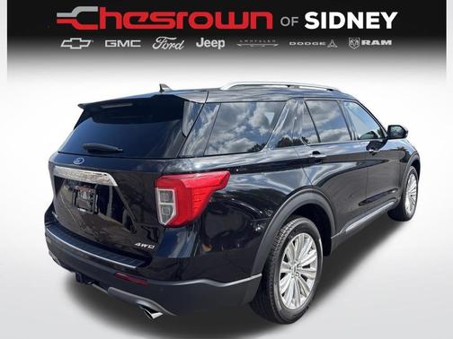 Black Metallic 2024 Ford Explorer Limited
