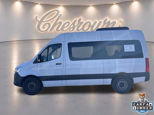 White 2024 Mercedes-Benz Sprinter 2500 144 WB Standard Roof Passenger