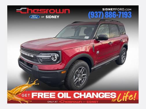 Ruby Red Metallic 2025 Ford Bronco Sport Big Bend