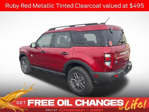 Ruby Red Metallic 2025 Ford Bronco Sport Big Bend