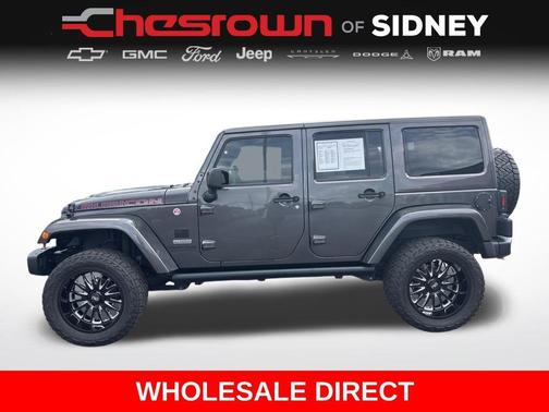 Granite Crystal Clearcoat Metallic 2018 Jeep Wrangler JK Unlimited Rubicon