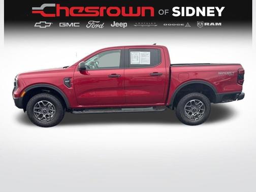 Ruby Red Metallic 2025 Ford Ranger XLT