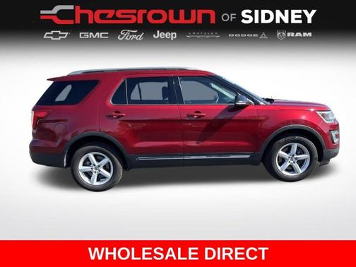 Ruby Red Metallic 2017 Ford Explorer XLT
