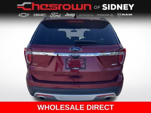 Ruby Red Metallic 2017 Ford Explorer XLT