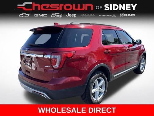 Ruby Red Metallic 2017 Ford Explorer XLT