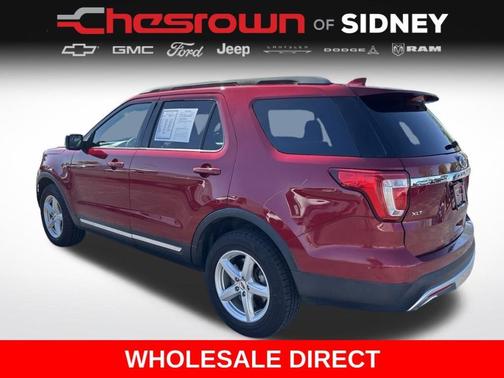 Ruby Red Metallic 2017 Ford Explorer XLT