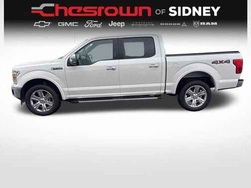 White Platinum Clearcoat Metallic 2019 Ford F-150 Lariat