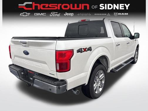 White Platinum Clearcoat Metallic 2019 Ford F-150 Lariat