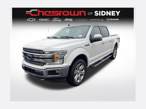 White Platinum Clearcoat Metallic 2019 Ford F-150 Lariat