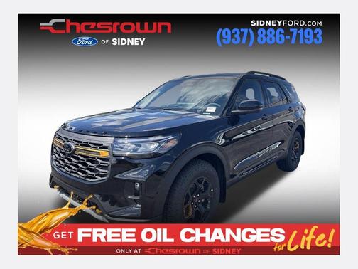 Black 2026 Ford Explorer Tremor