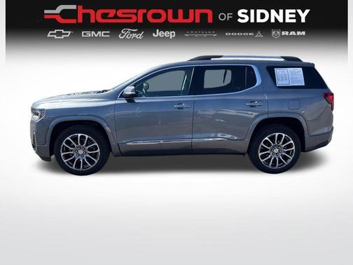 Satin Steel Metallic 2021 GMC Acadia Denali