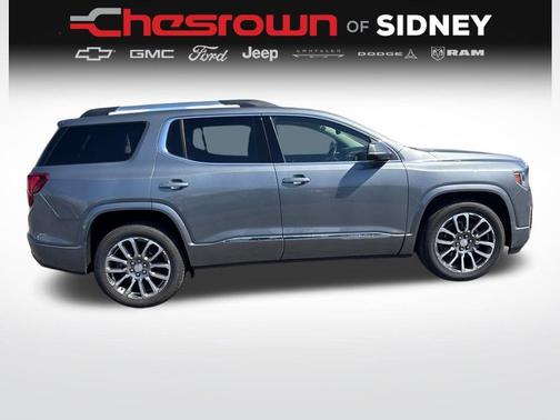 Satin Steel Metallic 2021 GMC Acadia Denali