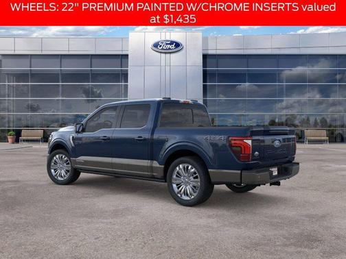 Blue Metallic 2026 Ford F-150 King Ranch