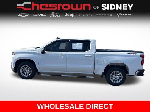 Summit White 2019 Chevrolet Silverado 1500 LT