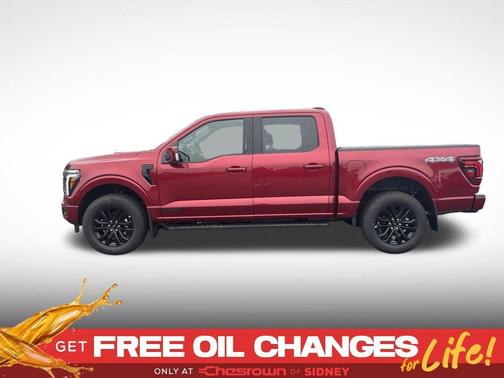 Ruby Red Metallic 2026 Ford F-150 Lariat
