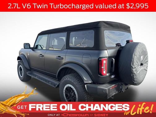 Shadow Black 2026 Ford Bronco Outer Banks