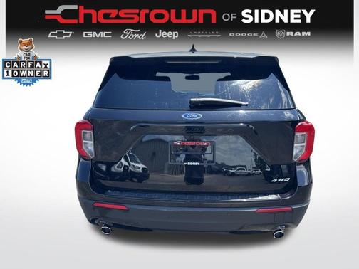 Black 2022 Ford Explorer ST-Line