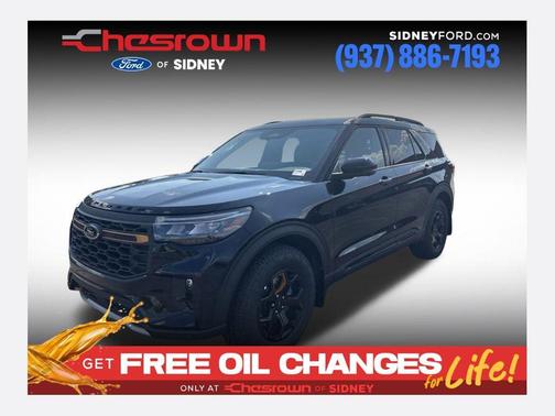 Black Metallic 2026 Ford Explorer Tremor