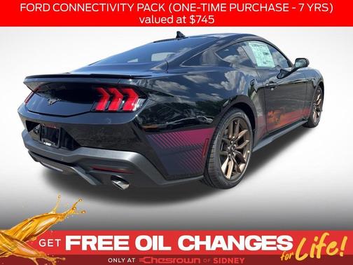 Shadow Black 2026 Ford Mustang EcoBoost Premium