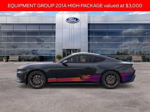 Shadow Black 2026 Ford Mustang EcoBoost Premium