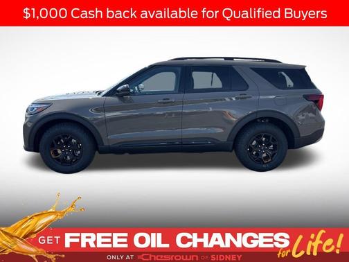 Gray 2026 Ford Explorer Tremor